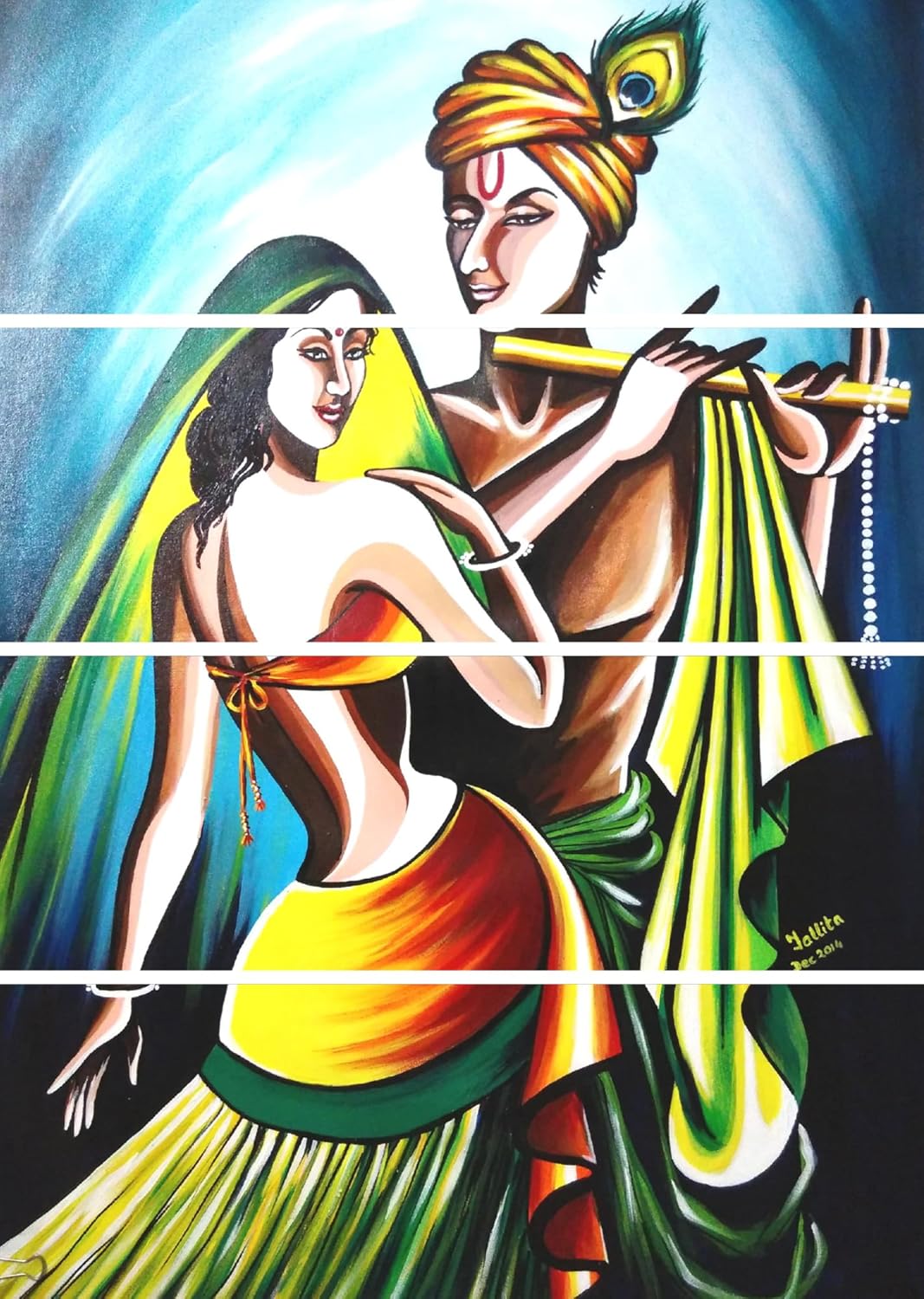 inep-b0cgjs5njm-ready-to-hang-krishna-tastic-framed-wall-art_-divine-multi-panel-love-scenes-with-hooks-attached.jpg